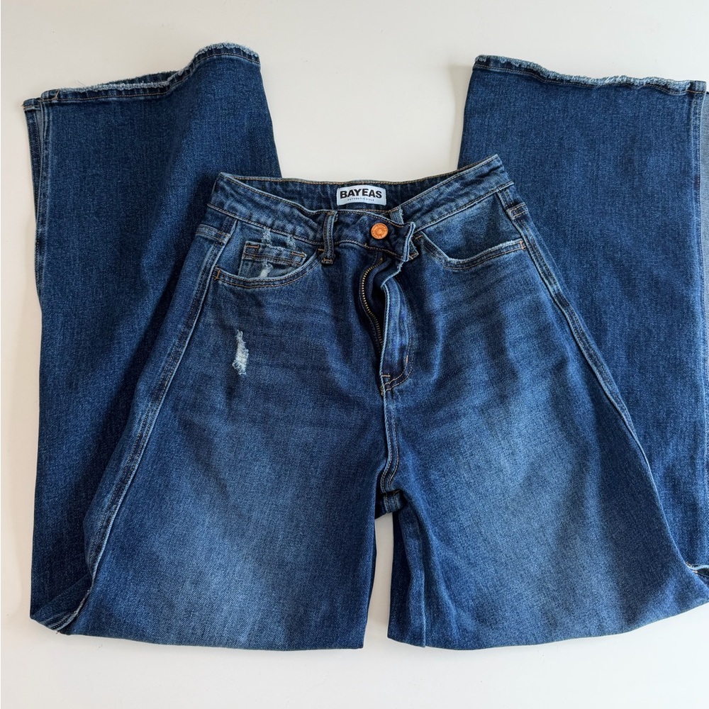 Bayeas High Rise Wide Leg with Slit 26